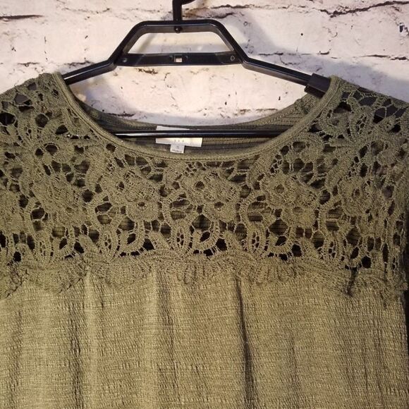 Umgee Women's Shirt Green Size Small - Picture 4 of 6